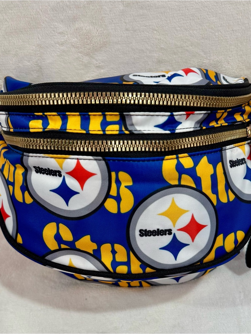 New Steelers Crossbody Bum Bag w/ long strap size inclusive